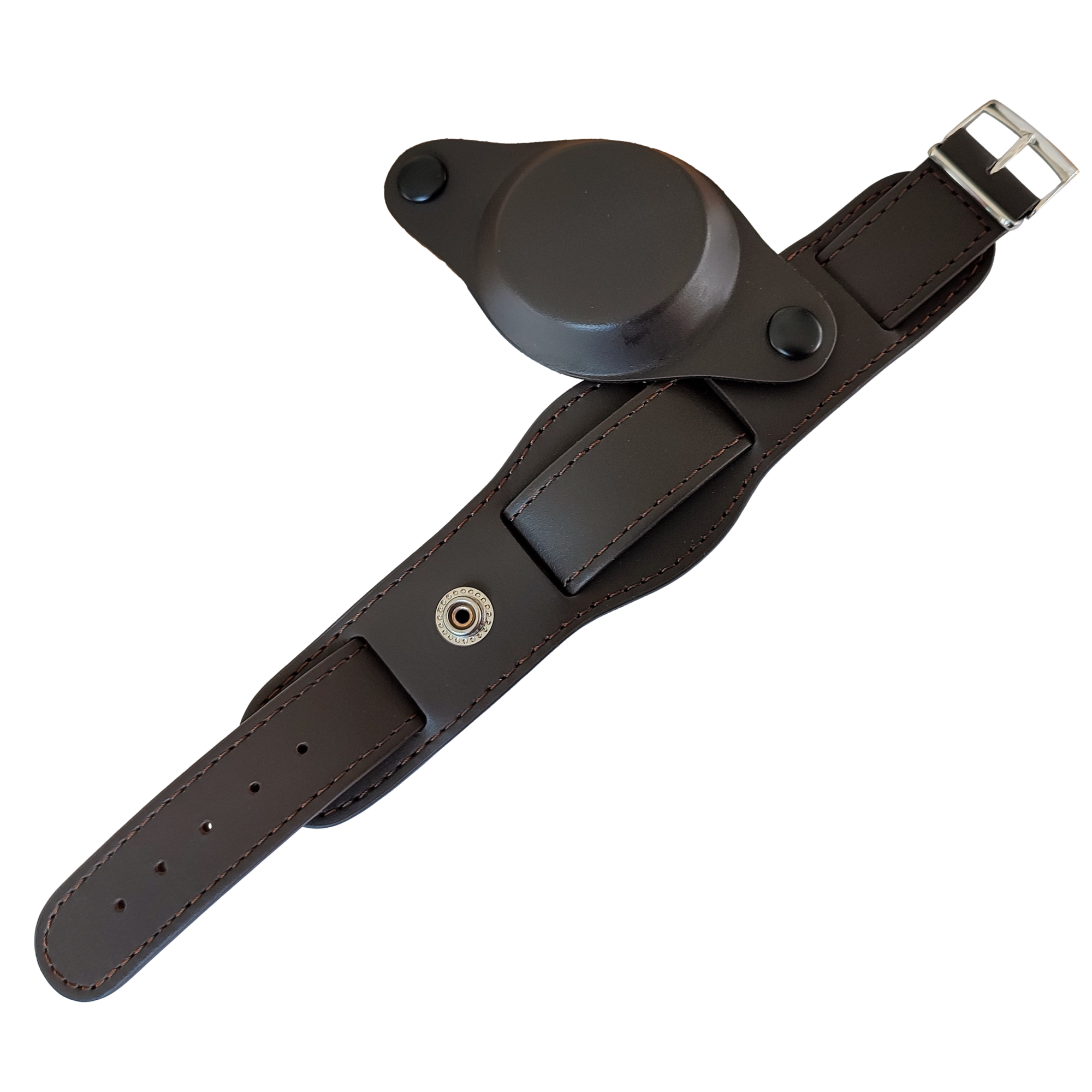 Military style bund watch strap